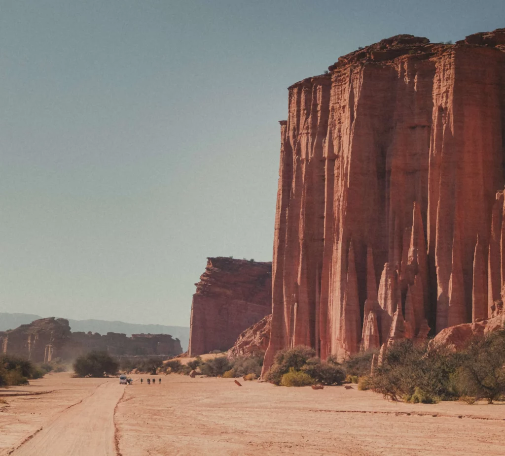 red rock wall Talampaya National Park best places to visit Argentina