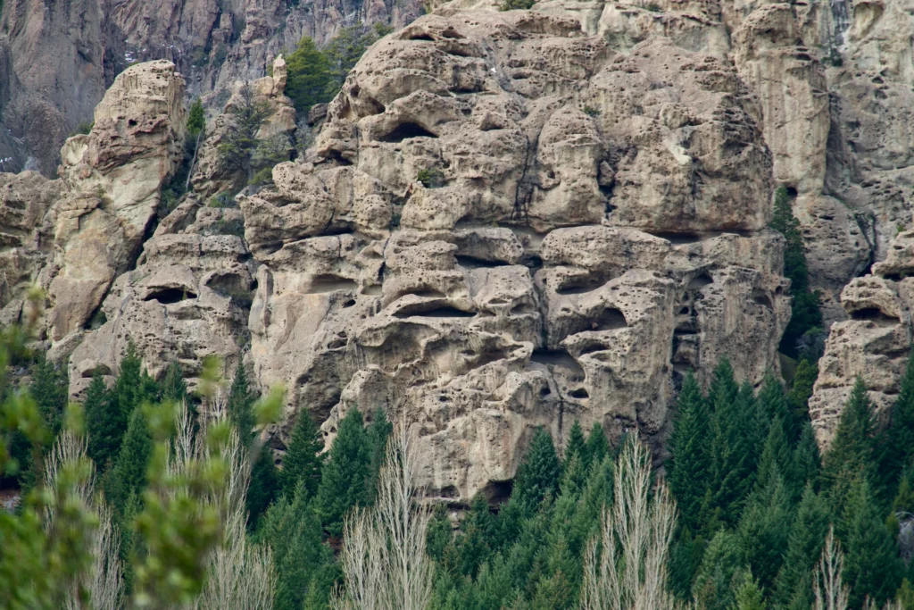 rock formations Valle Encantado argentina