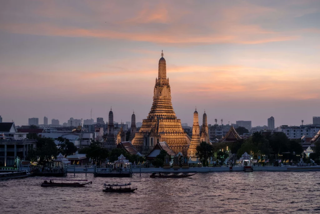 Wat Arun Temple in Bangkok thailand
