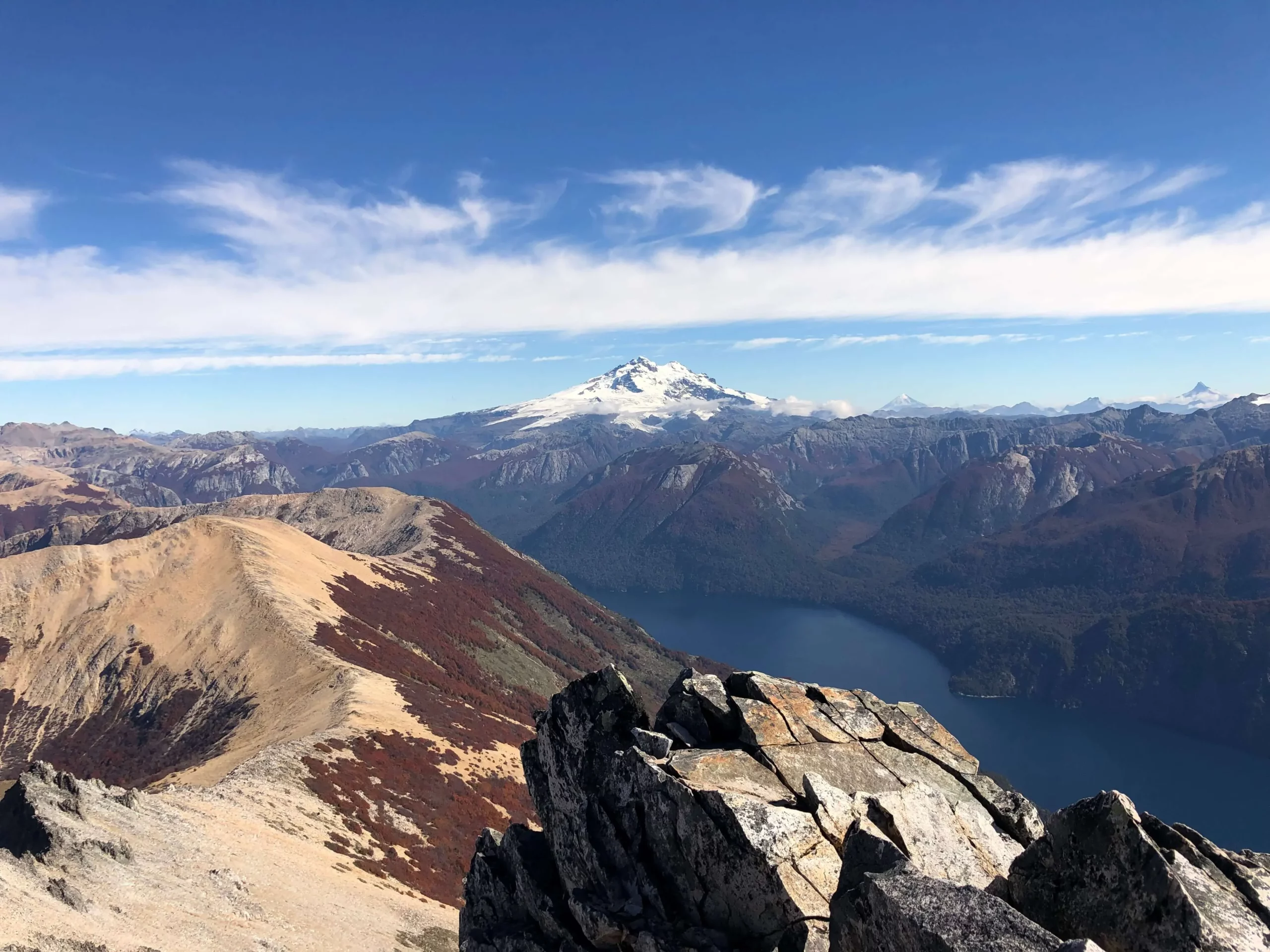 bariloche patagonoia mountain view