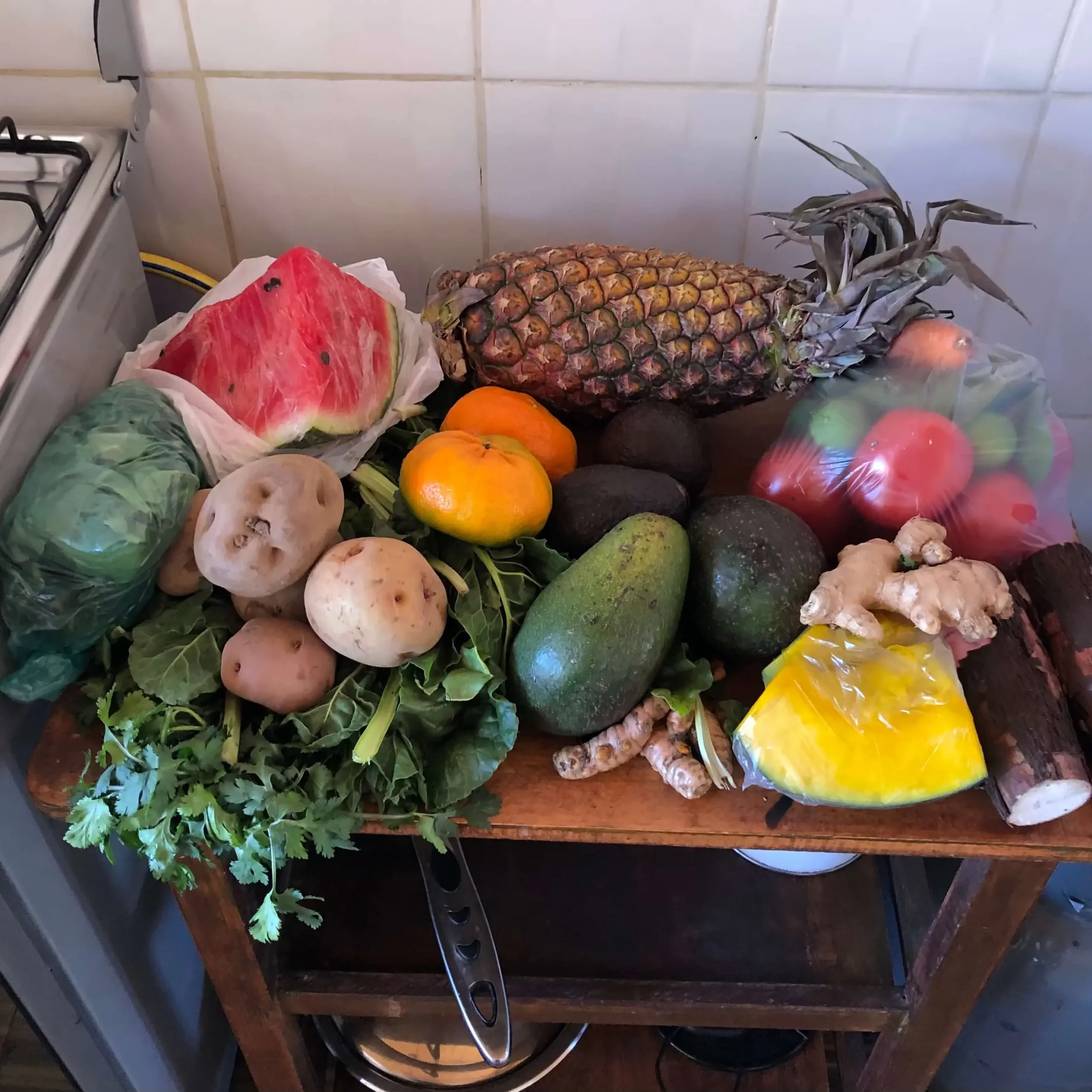 fresh produce vegetables fruit peru the sacred valley