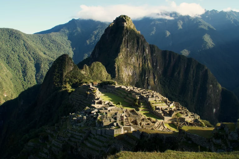 machu picchu at sunrise peru how to get from cusco to machu picchu