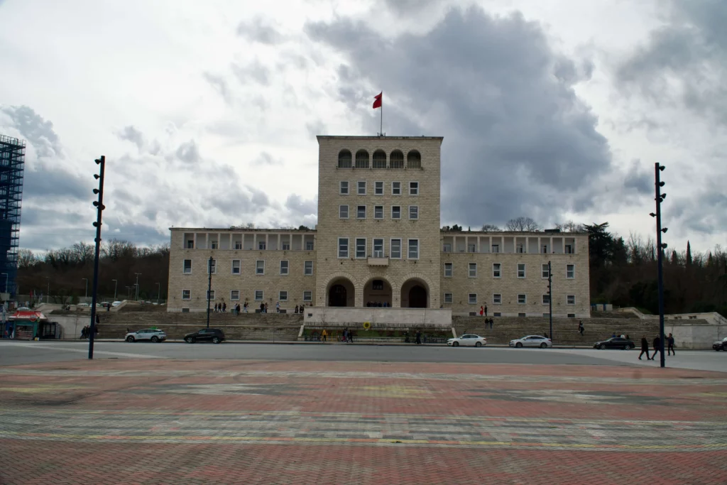 mother theresa square tirana albania