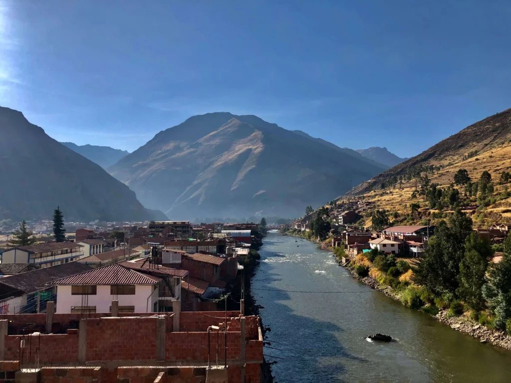 the sacred valley peru urubamba river