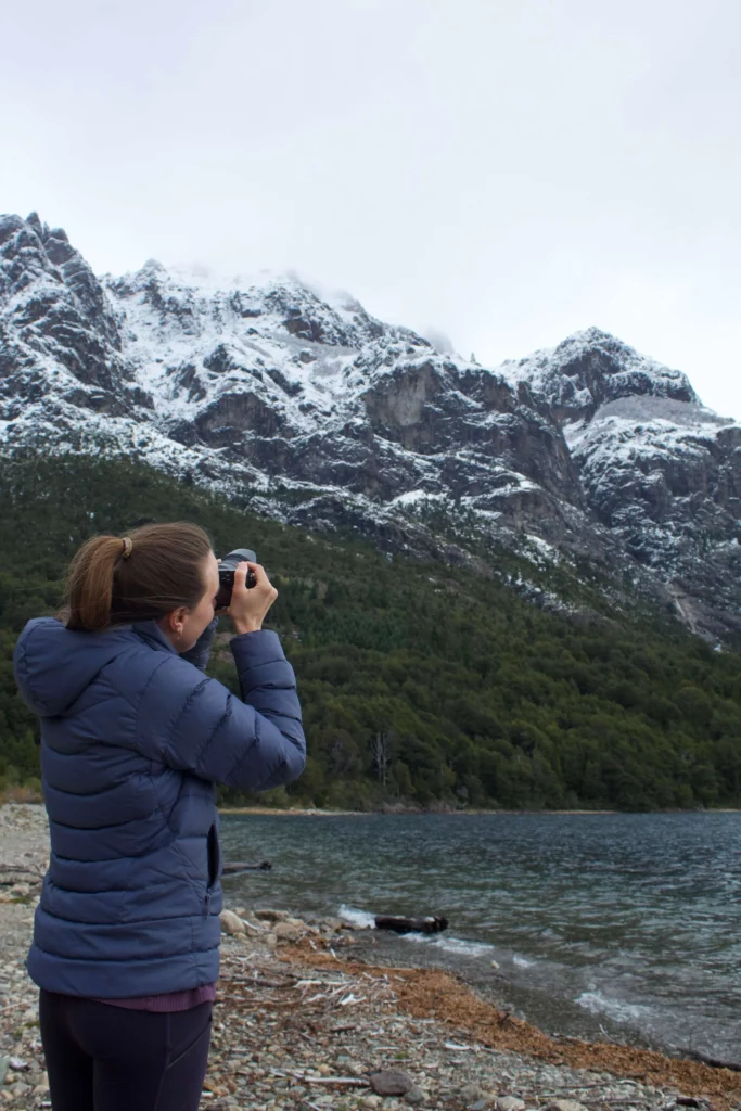 solo female traveler camera mountains travel photography gear list