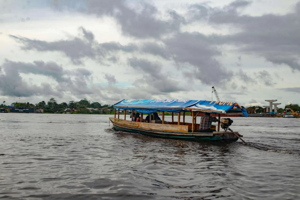 amazon rainforest peru river boat
