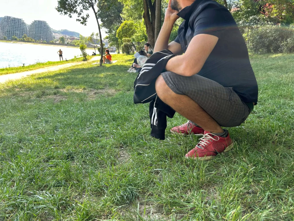 creepy man tirana albania