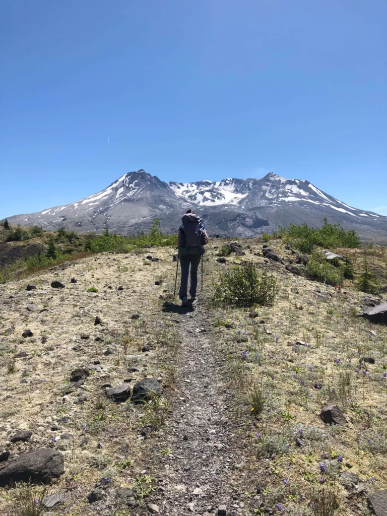 backpacking for beginners hiking trail mountain