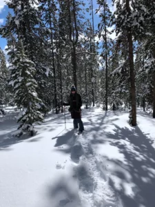 trekking poles benefits cold weather hiking beginners trail camping backpacking