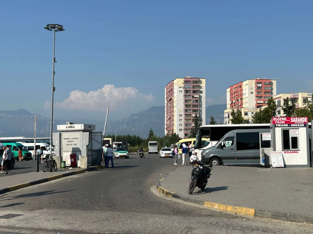 bus terminal tirana albania
