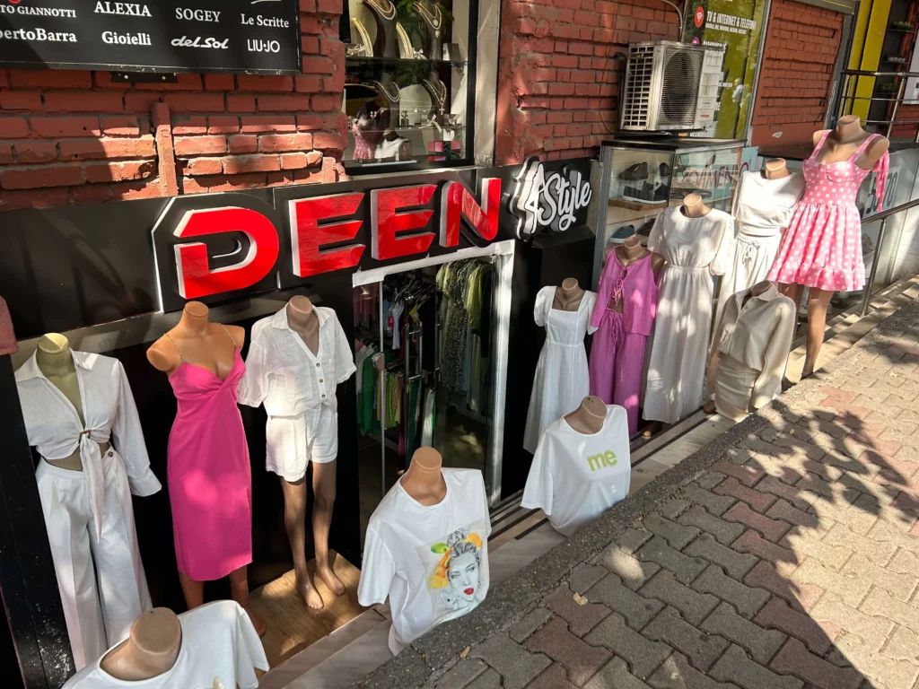 clothes shopping tirana albania