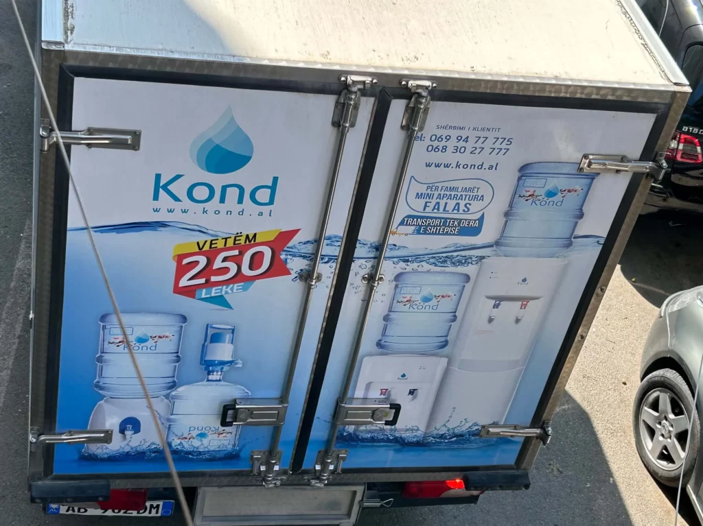 water delivery tirana albania